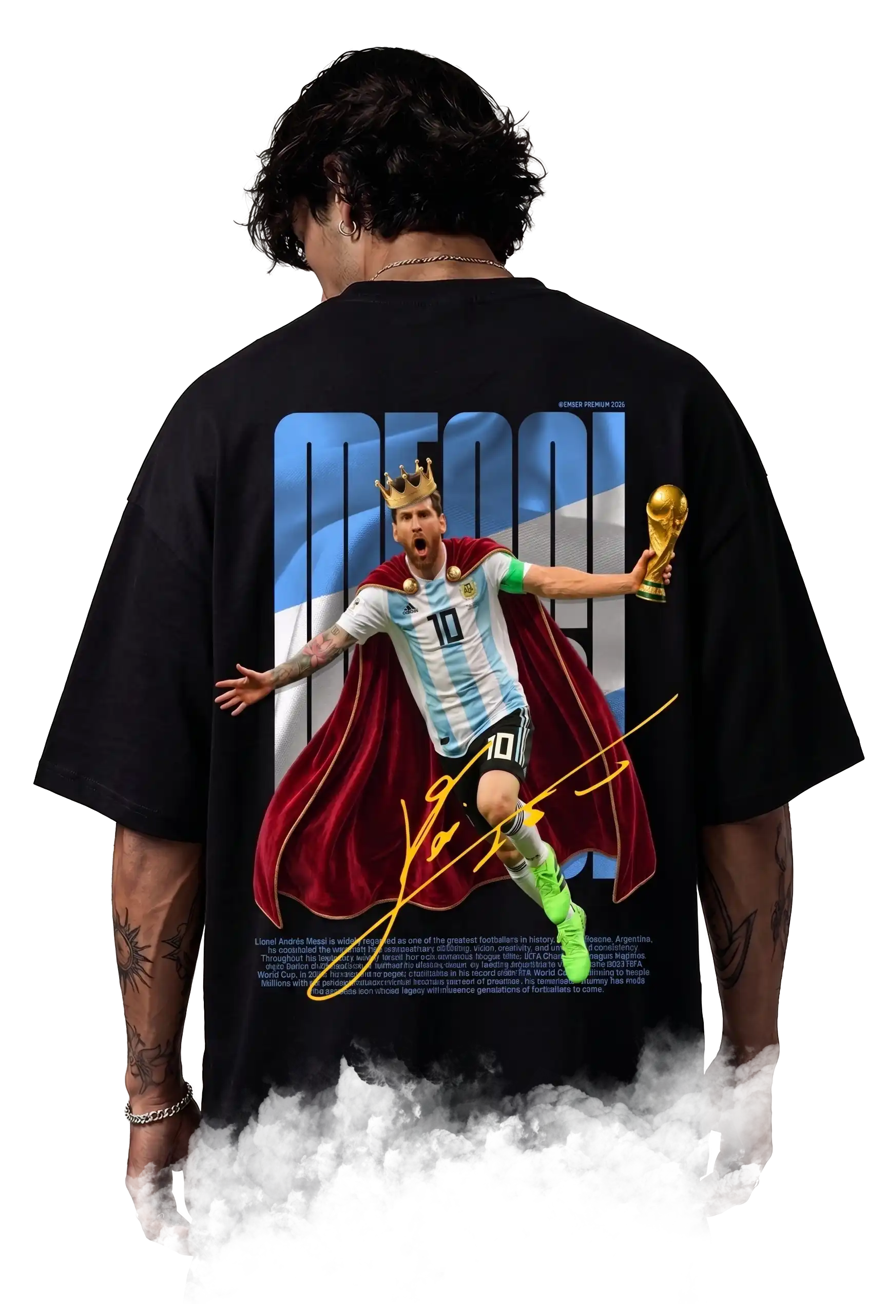 FIFA Fan Streetwear Messi Black